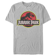 Men's Jurassic Park T Rex Logo  Adult T-Shirt