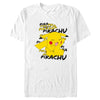 Men's Pokemon Pikachu Laughing  Adult T-Shirt