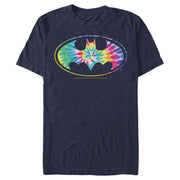 Men's Batman Tie Dye Logo  Adult T-Shirt