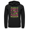 Men's General Motors Retro Pink and Green Chevy Camaro  Adult Pull Over Hoodie