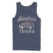 Men's Jurassic Park Adventure Car Tours  Adult Tank Top