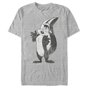 Men's Looney Tunes Pepe Le Pew Retro  Adult T-Shirt