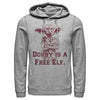 Men's Harry Potter Dobby is a Free Elf  Adult Pull Over Hoodie