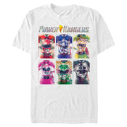 Men's Power Rangers Character Helmets  Adult T-Shirt