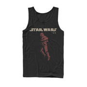 Men's Star Wars: The Rise of Skywalker Retro Sith Trooper Flight  Adult Tank Top