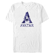 Men's Avatar Watercolor A Logo  Adult T-Shirt