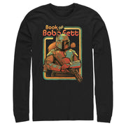 Men's Star Wars: The Book of Boba Fett Retro Portrait  Adult Long Sleeve Shirt