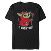 Men's Star Wars: The Mandalorian Halloween Grogu Devil Costume It Wasn't Me  Adult T-Shirt