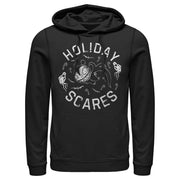 Men's The Nightmare Before Christmas Scary Teddy Holiday Scares  Adult Pull Over Hoodie