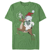 Men's Lost Gods Santa Yeti  Adult T-Shirt