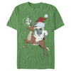 Men's Lost Gods Santa Yeti  Adult T-Shirt