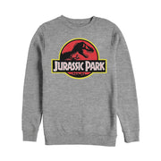 Men's Jurassic Park T Rex Logo  Adult Sweatshirt