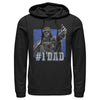 Men's Star Wars Darth Vader Number One Dad  Adult Pull Over Hoodie