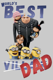 Men's Despicable Me World's Best Dad  Adult Sweatshirt