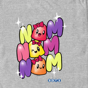 Men's Dots Nom Nom Nom  Adult T-Shirt