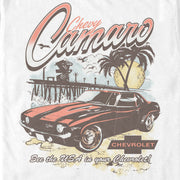 Men's General Motors See the USA in Your Chevrolet Camaro  Adult T-Shirt