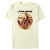 Men's Star Wars: The Mandalorian Sunset Poster  Adult T-Shirt