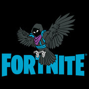 Men's Fortnite Raven Logo  Adult T-Shirt