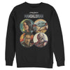 Men's Star Wars: The Mandalorian Character Frame  Adult Sweatshirt