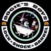 Men's The Nightmare Before Christmas Oogie's Boys Lock Shock Barrel  Adult T-Shirt