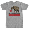 Men's Lost Gods Hungry California Republic Bear  Adult T-Shirt