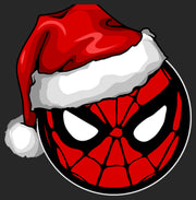 Men's Marvel Christmas Spider-Man Santa Hat  Adult T-Shirt