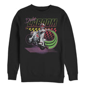 Men's Toy Story Duke Caboom Neon Race  Adult Sweatshirt