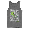 Men's Jurassic World Hidden T. Rex  Adult Tank Top