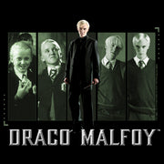 Men's Harry Potter Draco Malfoy Year Panels  Adult T-Shirt