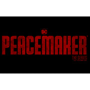 Men's Peacemaker Red Distressed Logo  Adult T-Shirt