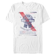 Men's Pabst Classic Label  Adult T-Shirt