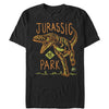 Men's Jurassic Park T. Rex Crayon Print  Adult T-Shirt