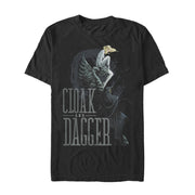 Men's Marvel Cloak and Dagger Shadows  Adult T-Shirt