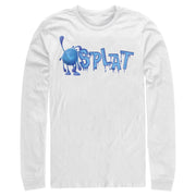 Men's Strange World Splat Drip Logo  Adult Long Sleeve Shirt