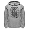 Men's Marvel Eternals Kro Wood Stamp Circles  Adult Pull Over Hoodie