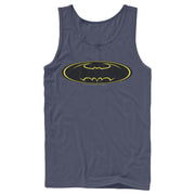 Men's Batman Logo Modern Wing  Adult Tank Top