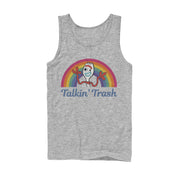 Men's Toy Story Forky Talkin' Trash Rainbow  Adult Tank Top