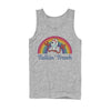 Men's Toy Story Forky Talkin' Trash Rainbow  Adult Tank Top