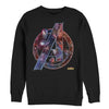 Men's Marvel Avengers: Infinity War Logo  Adult Sweatshirt