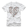 Men's Lost Gods Arrow Heart  Adult T-Shirt