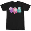 Men's Lost Gods Three Color Pandas  Adult T-Shirt