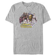 Men's Star Wars: The Rise of Skywalker Force Brought Us Together  Adult T-Shirt