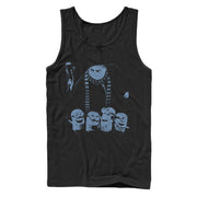 Men's Despicable Me Gru Minion Shot  Adult Tank Top