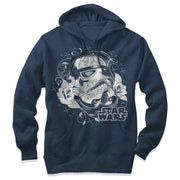 Men's Star Wars Ornate Sugar Skull Stormtrooper  Adult Pull Over Hoodie