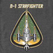 Men's Star Wars: The Mandalorian N-1 Starfighter Logo  Adult T-Shirt