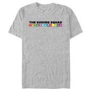 Men's The Suicide Squad Icons Logo  Adult T-Shirt