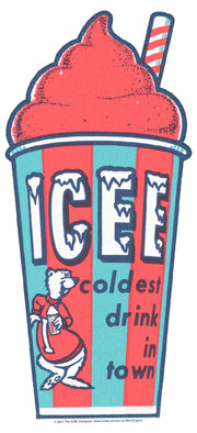 Men's ICEE Coldest Drink in Town Classic Cup  Adult T-Shirt