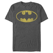 Men's Batman Logo Retro Caped Crusader  Adult T-Shirt