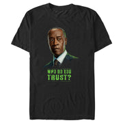 Men's Marvel: Secret Invasion James Rhodes Who Do You Trust  Adult T-Shirt