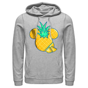 Men's Mickey & Friends Pineapple Logo  Adult Pull Over Hoodie